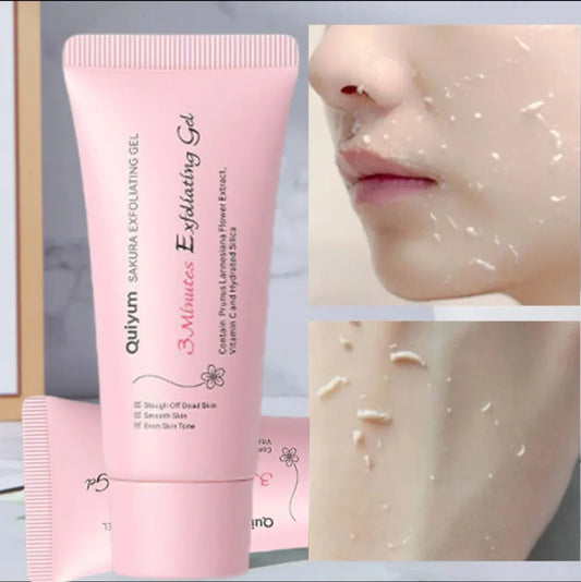 Sakura Exfoliating Peeling Gel Facial Scrub Shrink Pores Moisturizing Nourishing Repair Scrubs Face Cream Beauty Skin Care 50g