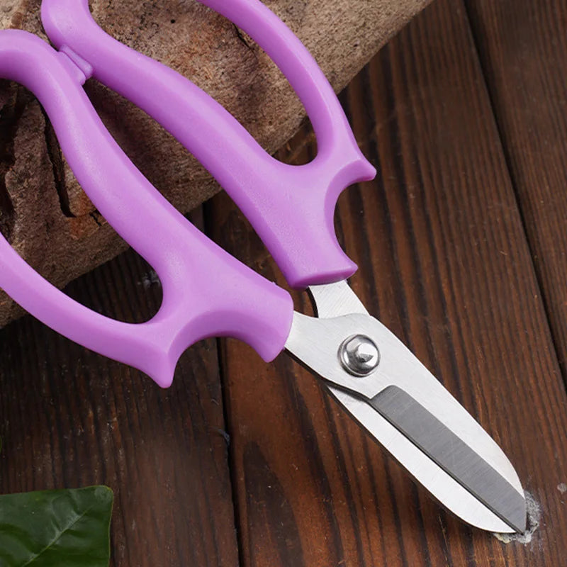 Professional Bonsai & Garden Scissors – PTFE Bypass Pruning Shears with Ergonomic Grip | Floral & Plant Pruner