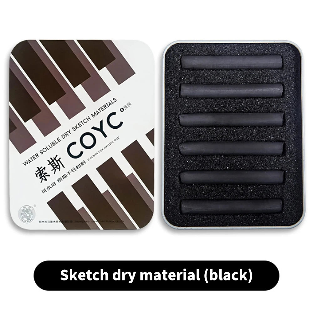 Sketch Toner Dry Wet Sketching Graphite Scribble Charcoal Powder Carbon Powder Blendable Finest Pigment Soft Artists Pastels