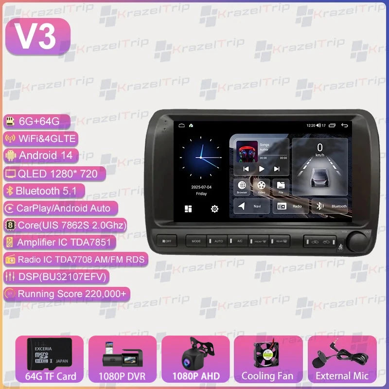 Car Stereo with Apple CarPlay & Android Auto, Compatible with Toyota Crown 11 S170