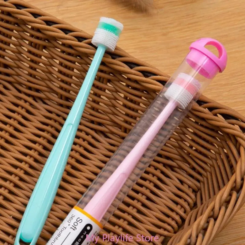 Small Silicone Pet Toothbrush - Soft Bristles for Dogs & Cats – photo 3