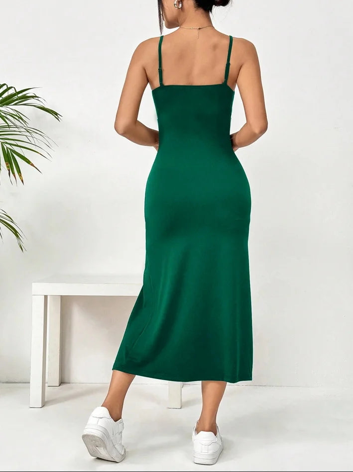 Slit Cami Dress: Your Daily Essential