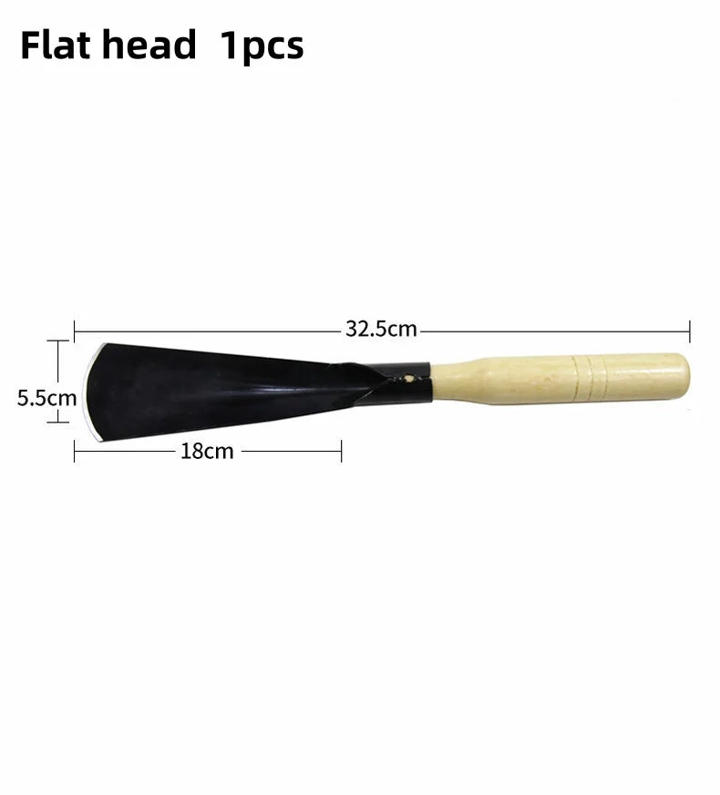2pcs Metal Garden Trowels - Hand Shovels for Digging, Transplanting, Planting, and Weeding Tools
