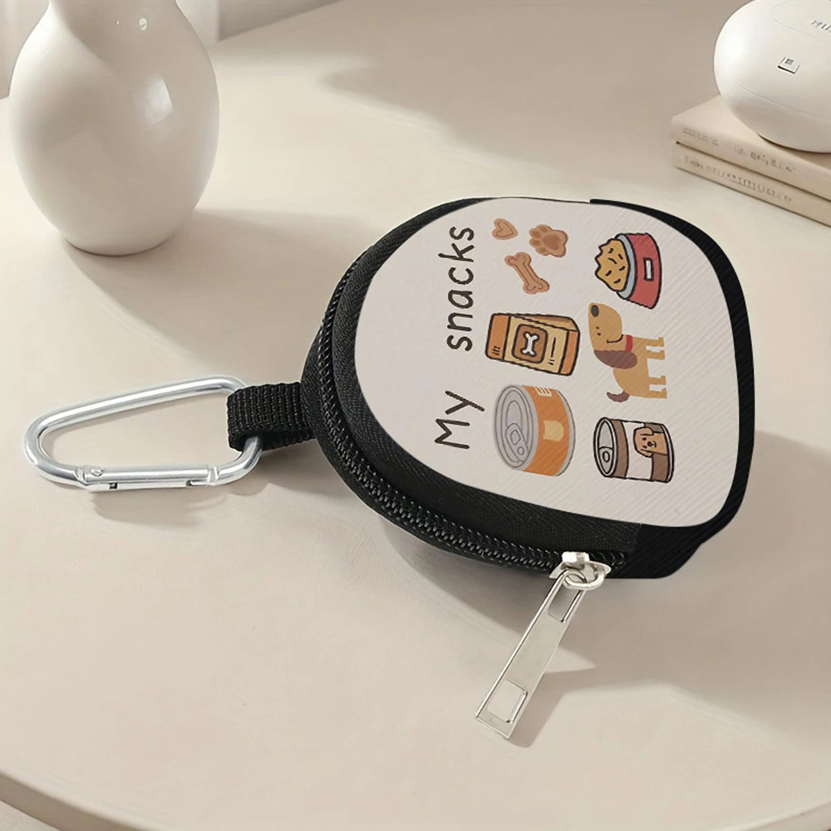 Zippered Dog Training Treat Pouch - Portable Snack Bag – photo 3
