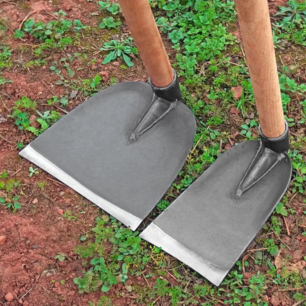 Forged Steel Garden Hoe – Household Weeding & Digging Tool for Planting Vegetables & Flowers