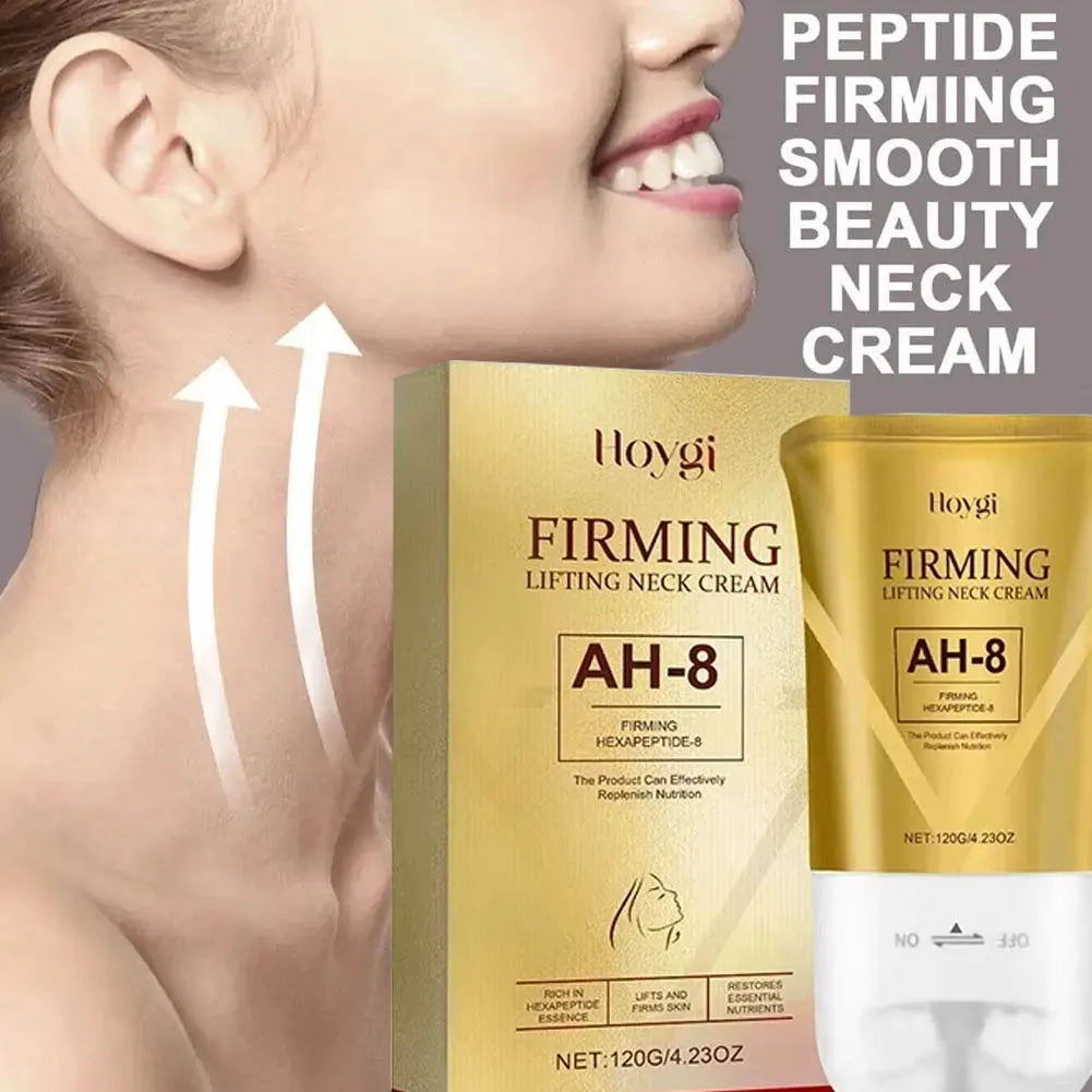 Neck Wrinkle Cream Neck Massage Roller Applicator Whitening Firming Moisturizing Fade Lines Rejuvenation Chin Neck Care Products