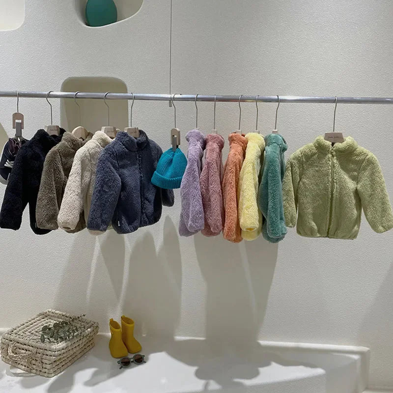 Kids Fleece Jacket - Warm Zip Up Outerwear for Boys & Girls - photo 3