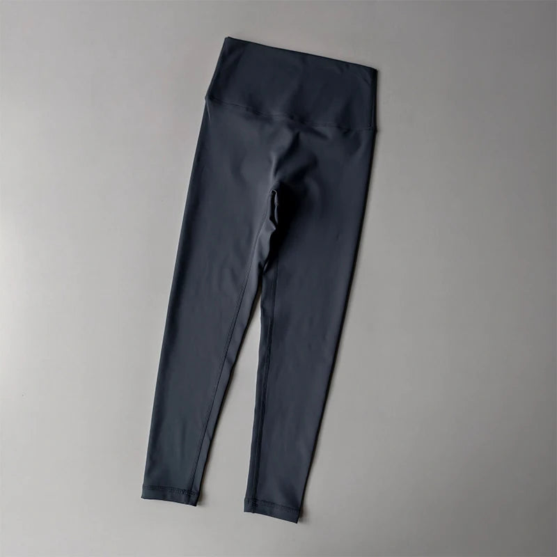 Women's Fleece Lined Workout Leggings - High Waisted Winter Yoga Pants - photo 3