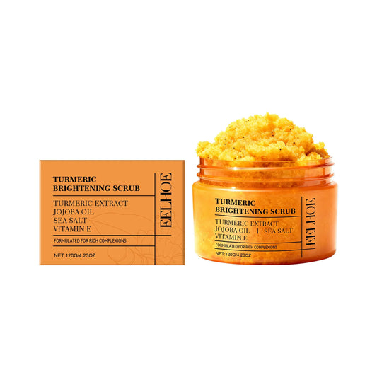 Turmeric Body Scrub - Exfoliating Scrub for Face, Hands, Feet and Body - photo 6