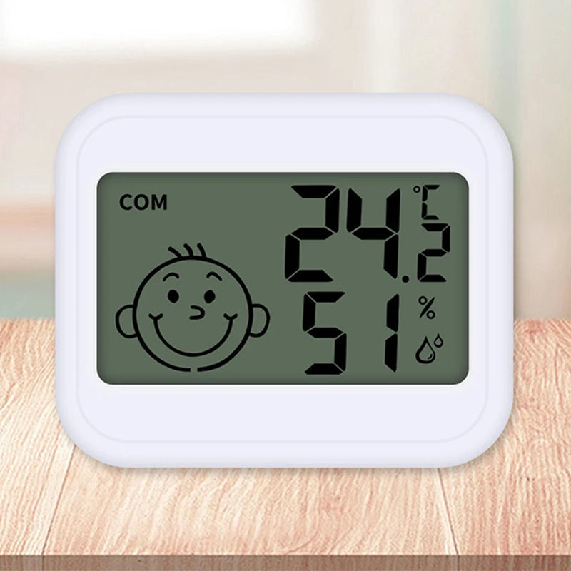 LED Thermometer Thermo-Hygrometer Multifunction Electronic Clock Temperature Humidity Meter Weather Station for Home With Alarm