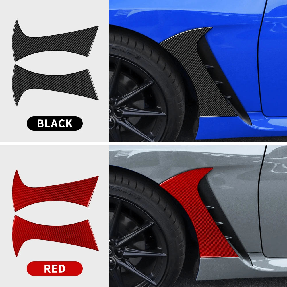 Real Hard Carbon Fiber For Subaru BRZ Toyota GR86 2021 2022 2023 2024 LHD RHD Car Trim Panel Sticker Dry Carbon Accessories
