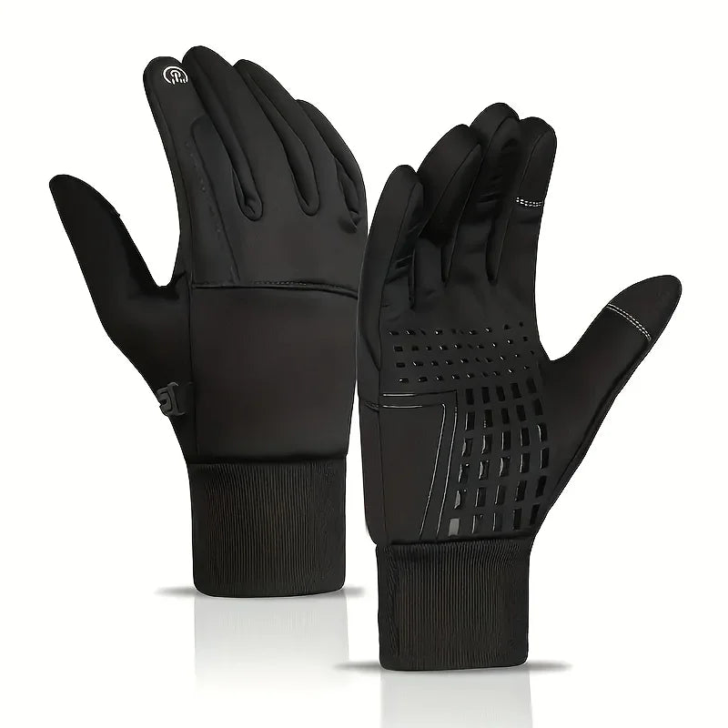 Anti-Slip Palm Winter Gloves - Thermal Gloves for Running and Cycling - photo 7