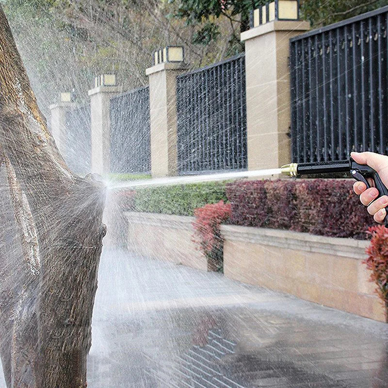 High Pressure Water Gun for Car Washing Garden Watering Hose Nozzle Sprinkler Foam Jug Water Faucet Joint Quick Connector