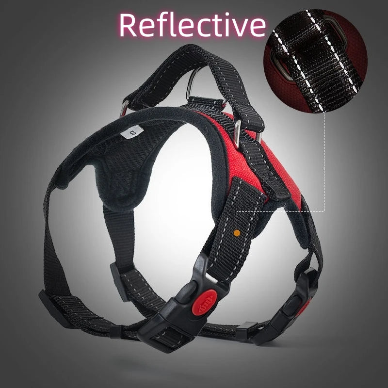 No-pull Strong Dog Harness Vest Harness for Dogs Small Medium Large Dogs Pet Accessories Corgi Chihuahua Shepherd Dog Supplies