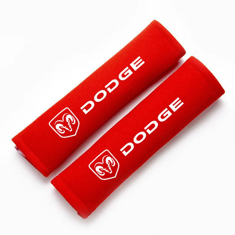 Dodge Seat Belt Shoulder Pad Covers (2-Piece Set)