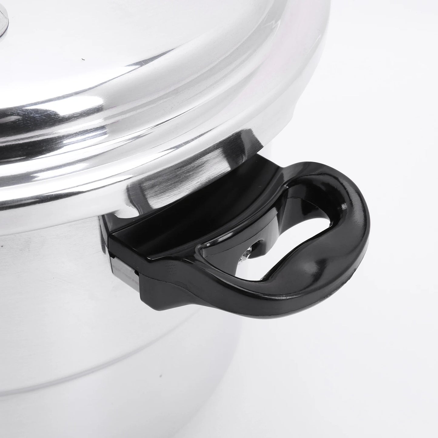 Large Aluminum Pressure Cooker with Steaming Plate - Fast Cooking