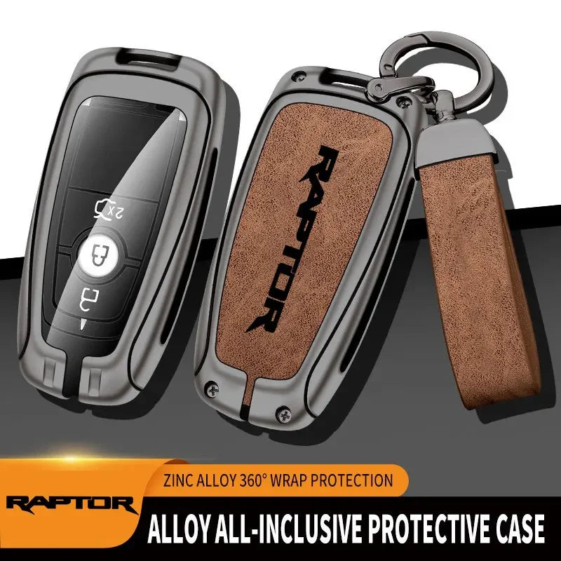Zinc Alloy Remote Key Fob Cover for Ford F-150 / Raptor