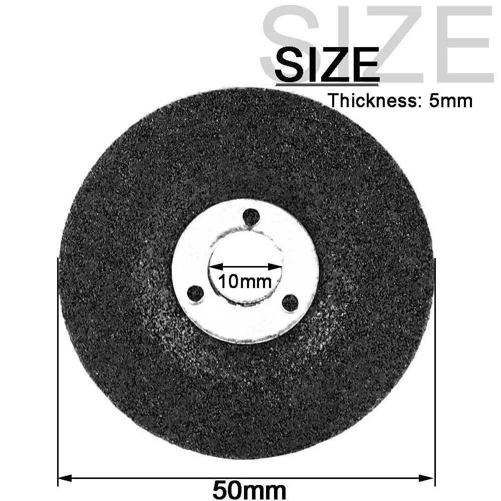 2Pcs 50/75mm Angle Grinder Cutting Disc Resin Grinding Wheel Mini Grinding Disc for Metal Iron Stainless Steel Cut-off