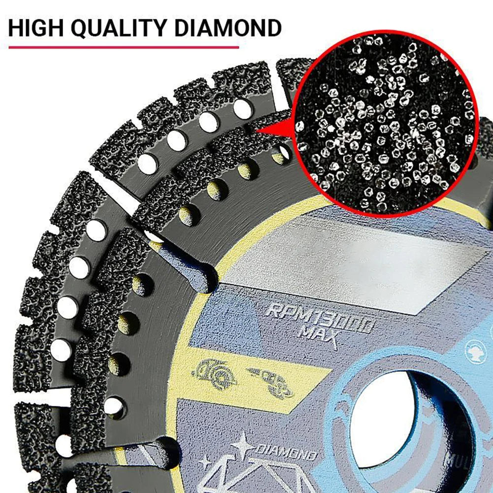 3PCS Heavy Duty Metal Cutting Wheel Angle Grinder Blade, Fast Precise Effortless Cut, Ultra Durable Long-Lasting for Steel Metal