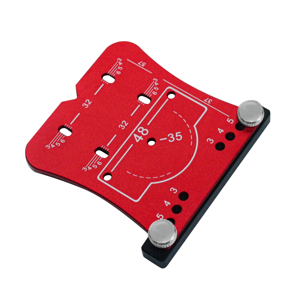 35mm Hinge Aluminum Alloy Hole Opener Hinge Hole Positioning Plate Door Woodworking Board Hinge Special  Positioning Template