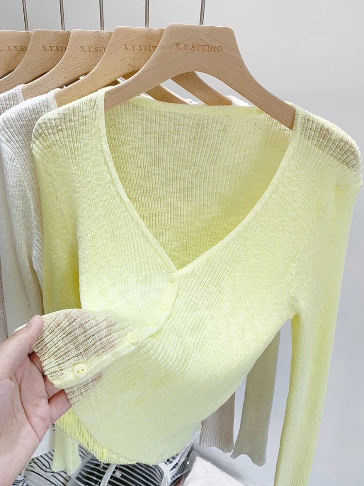 Women's lightweight sun-protection cardigan — view 20 of 20