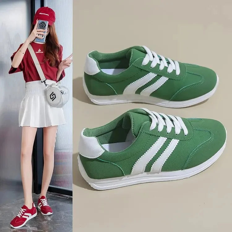 Slip-On Running Sneakers for Women — Soft-Sole Versatile Casual Shoes