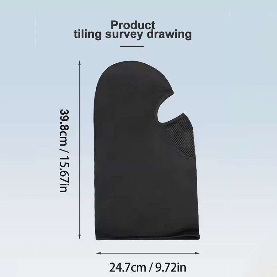 Motorcycle Balaclava, Breathable Full Face Mask