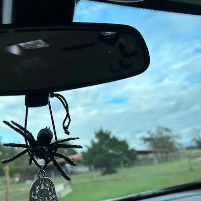 Spooky Bats for Car Sticker Decoration Nterior Rearview Mirror Halloween Stickers Waterproof Interior Accessories Vinyl Decals