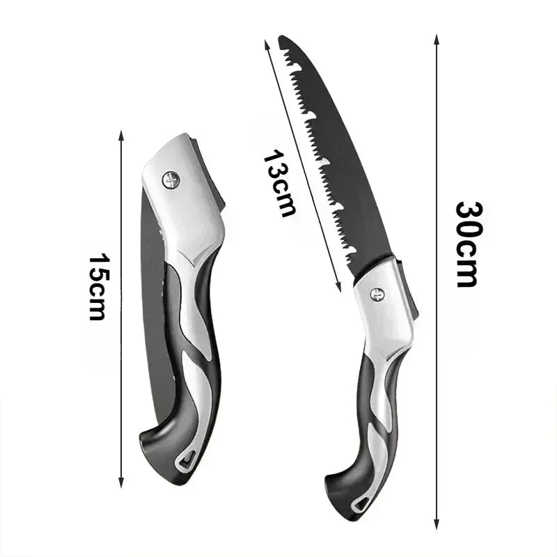 Folding Garden Hand Saw – Portable Outdoor Logging & Pruning Saw, Multifunctional