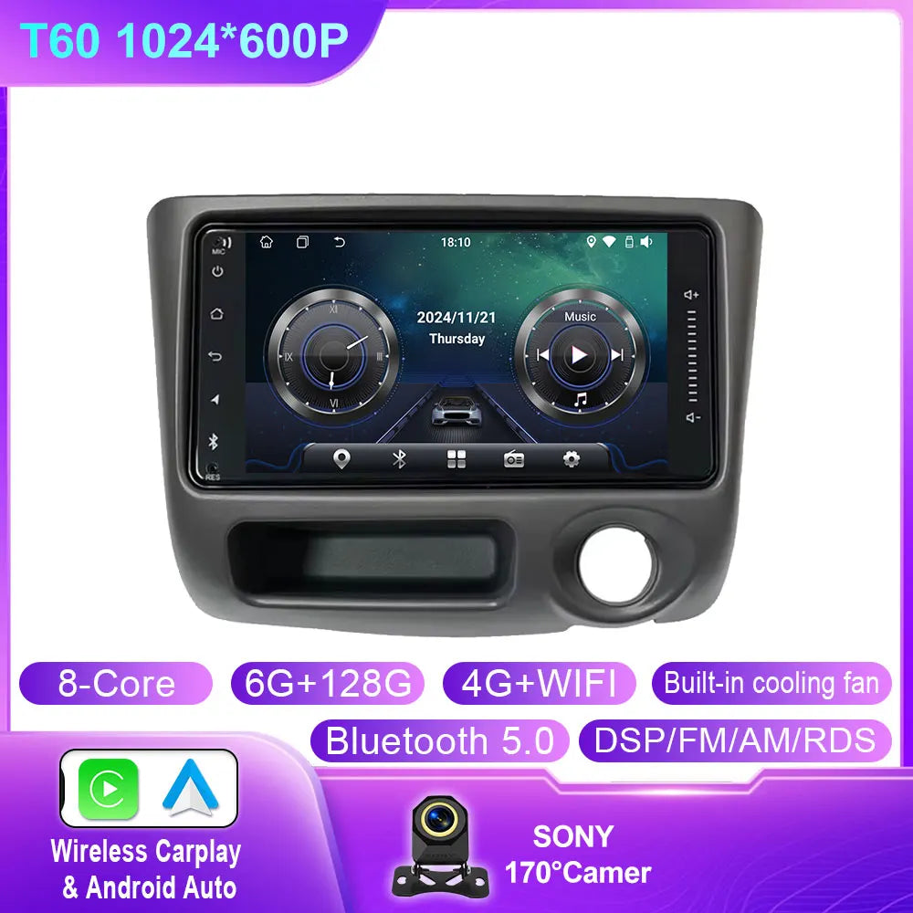 Android Car Stereo for Toyota Vitz, Yaris & Echo (1999–2005) — CarPlay, Android Auto, GPS Navigation