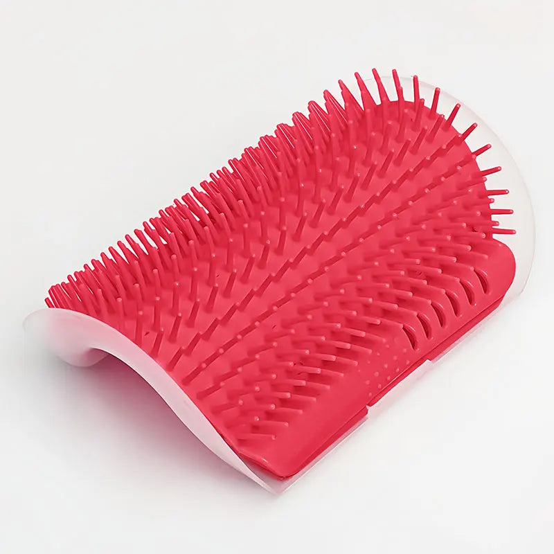 Cat Self Groomer Wall Brush - Corner Scratcher & Massage Toy