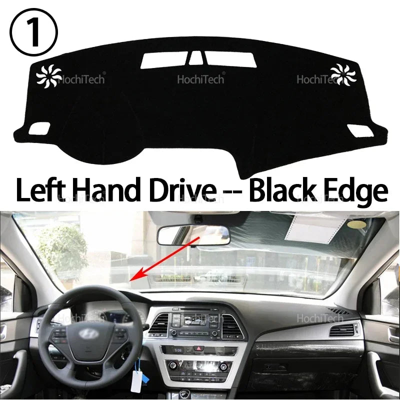 Car Dashboard Cover Avoid Light Pad Instrument Panel Mat Case Carpets for Hyundai Sonata LF 2026 2026 2026 2026 2026