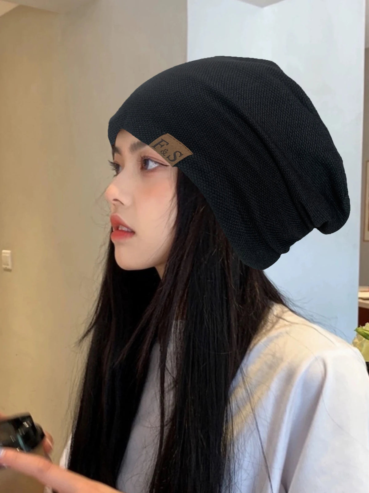 Unisex Solid Knit Beanie - Stretchy Everyday Winter Cap - photo 6