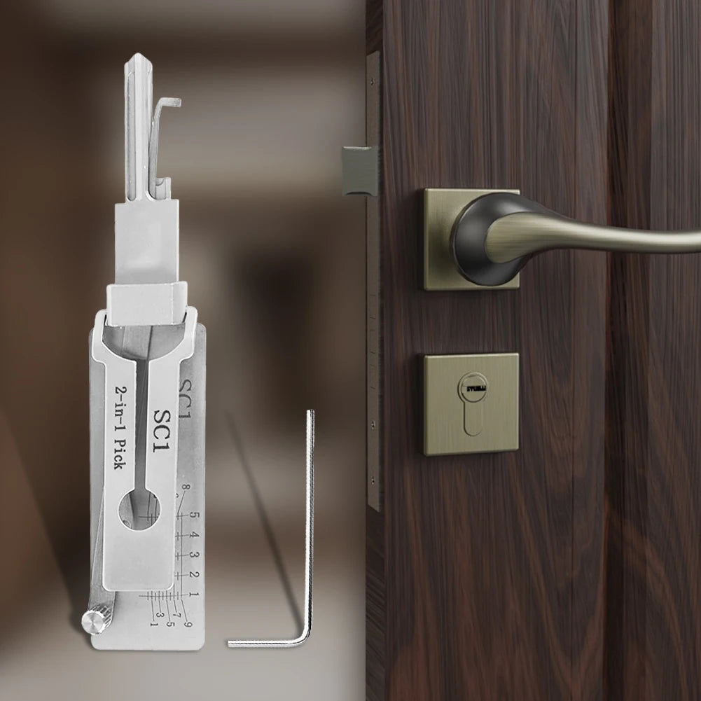 Lock Decoder Lockpicking SS001Pro SS002Pro O-ring Pickup Kit Pick Locksmith Tool Key Decoder Precision Hook Door Repair Tools