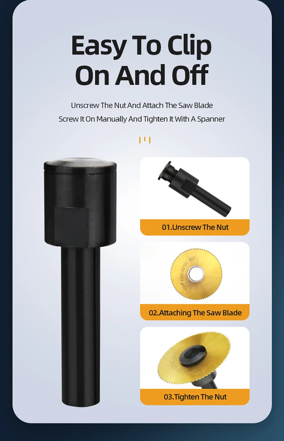 Slitting Saw Arbor Holder — CNC Milling Blade Mandrel 5–32mm