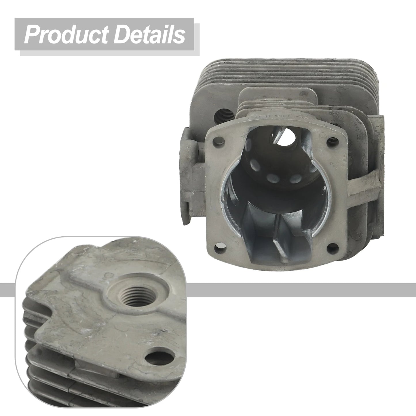48mm Cylinder And Piston Gasket Kit For 1E48F 48F 63CC 6300 2 Engine Motor For  Earth Auger Drill Blower And Brush Cutter Parts
