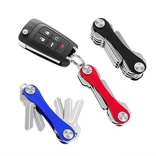 Compact Aluminum Key Clip Keychain Organizer - Smart Key Holder - photo 3