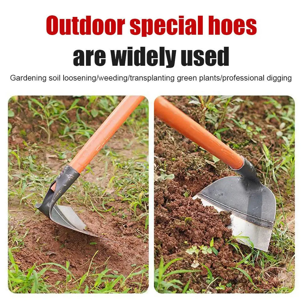 Farm Hoe Agricultural Weeding Hoe Planting Vegetable Gardening Loosening Soil Weeding Tools For Agriculture Tilling Supplies