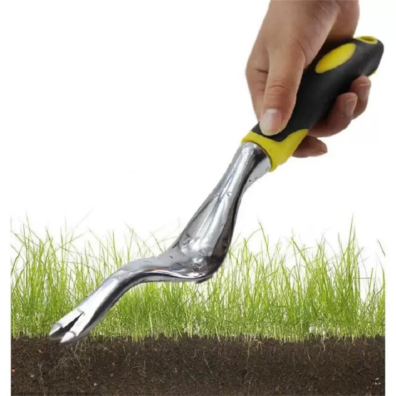 Hand Weeder Tool Weed Puller Tool for Garden Weeding Digger Tool with Ergonomic Handle for Weed Removal Farmland Transplantation