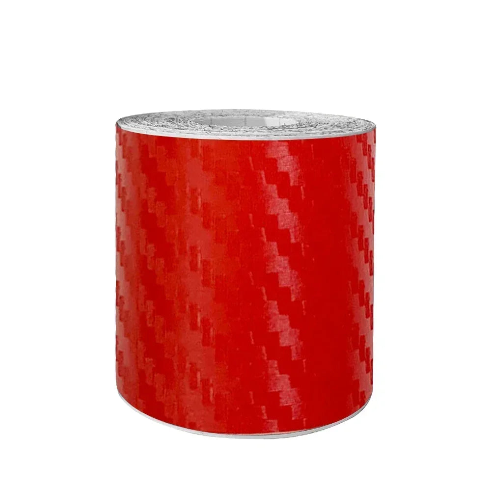3D Carbon Fiber Car Sticker Anti-Scratch Waterproof Carbon Fiber Auto Door Sill Side Protector Stickers for Car Accessories