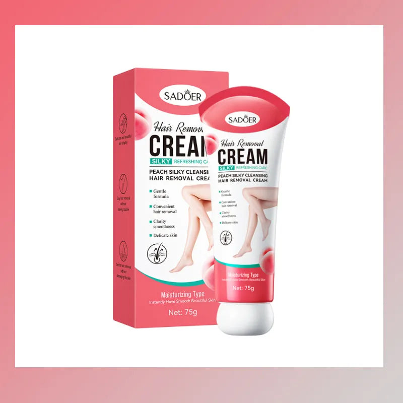 Hair Removal Cream Painless Permanent Inhibitor Depilatory Hair Growth Face Arm Armpit Leg Intimate Area Woman Men Skin Care 75g