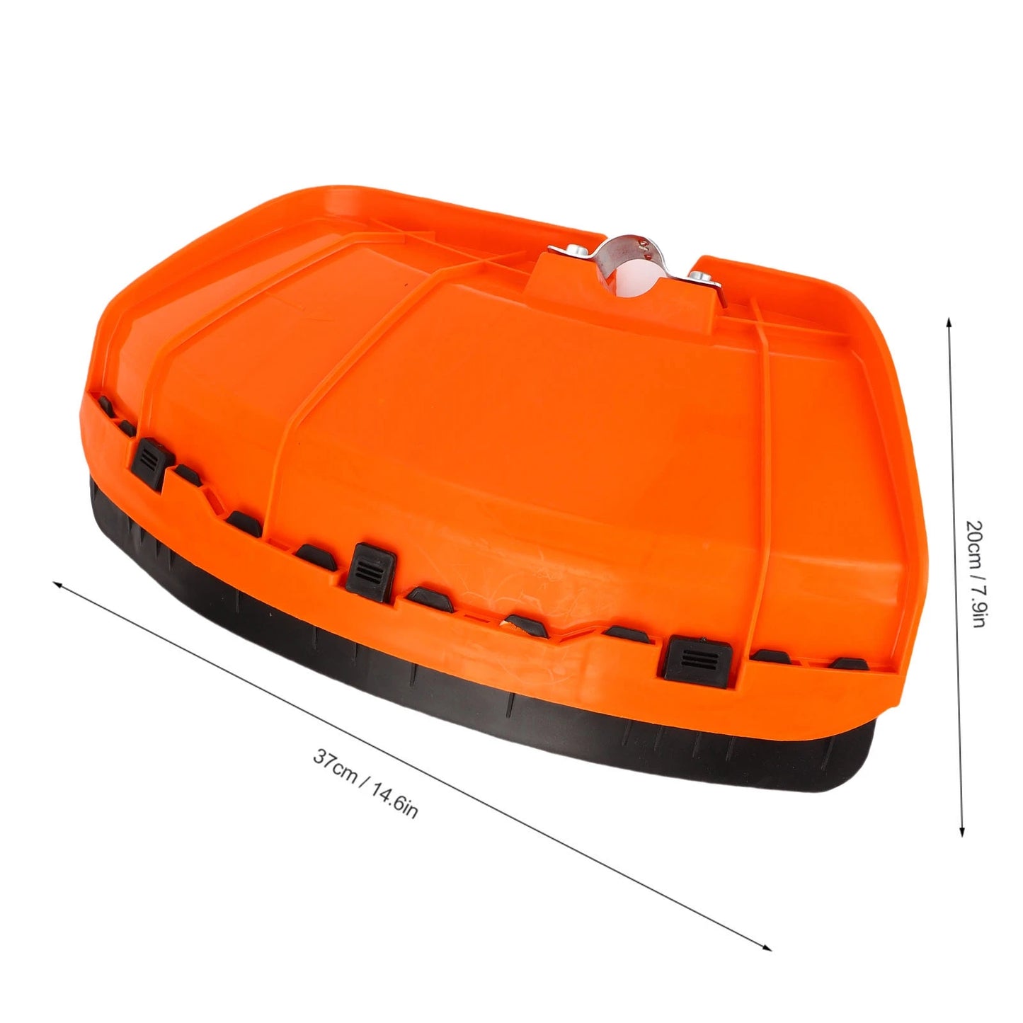 Orange Lawn Mower Cover For Lawn Mower Trimmer Dust Cover Accessory Made Of High Quality Plastic Strong/Durable 26mm/28mm