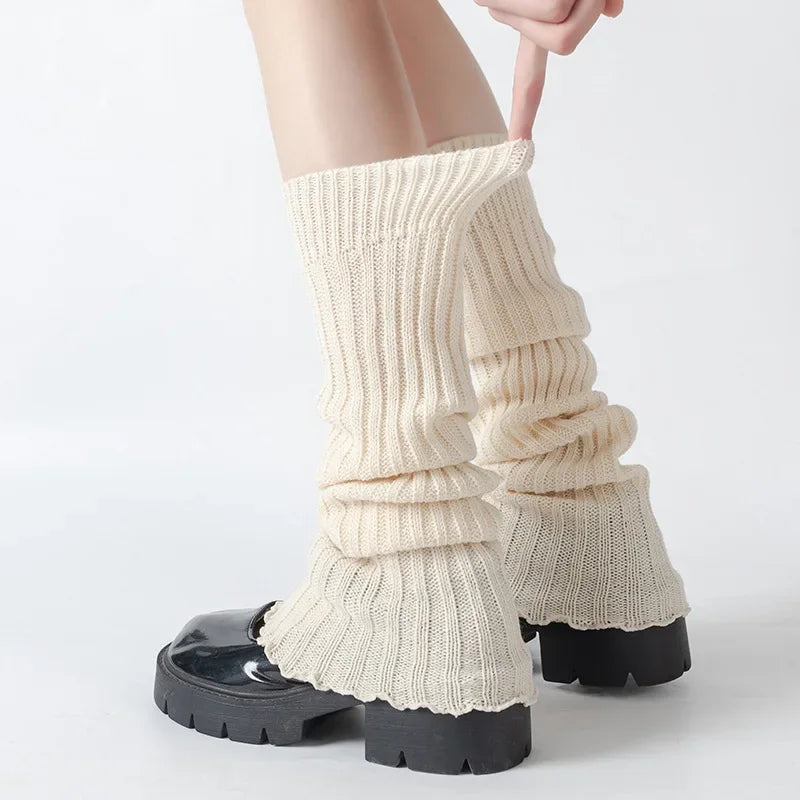Women's Crochet Knit Leg Warmers, Boot Cuffs