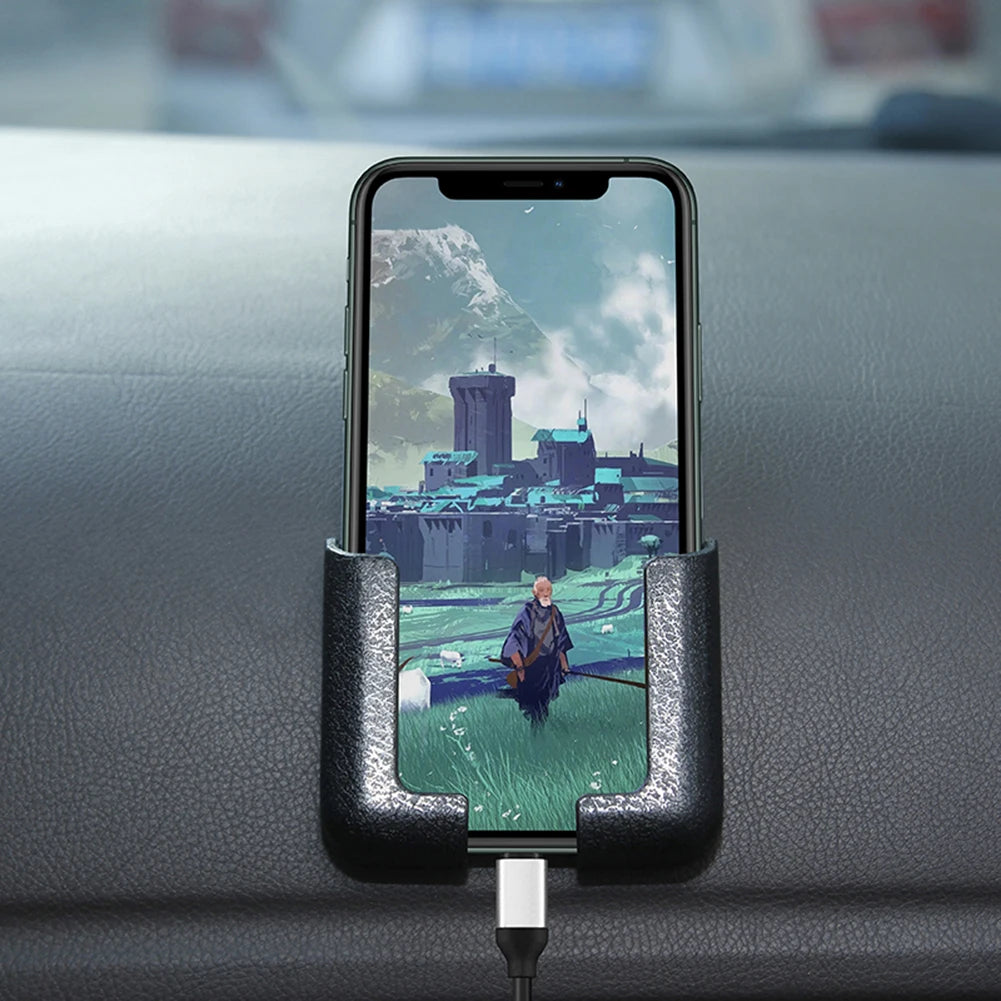 Auto Interior Accessories Multifunction Car Phone Mount Cell Phone Holder Lightness Portability No Space Occupy Stand