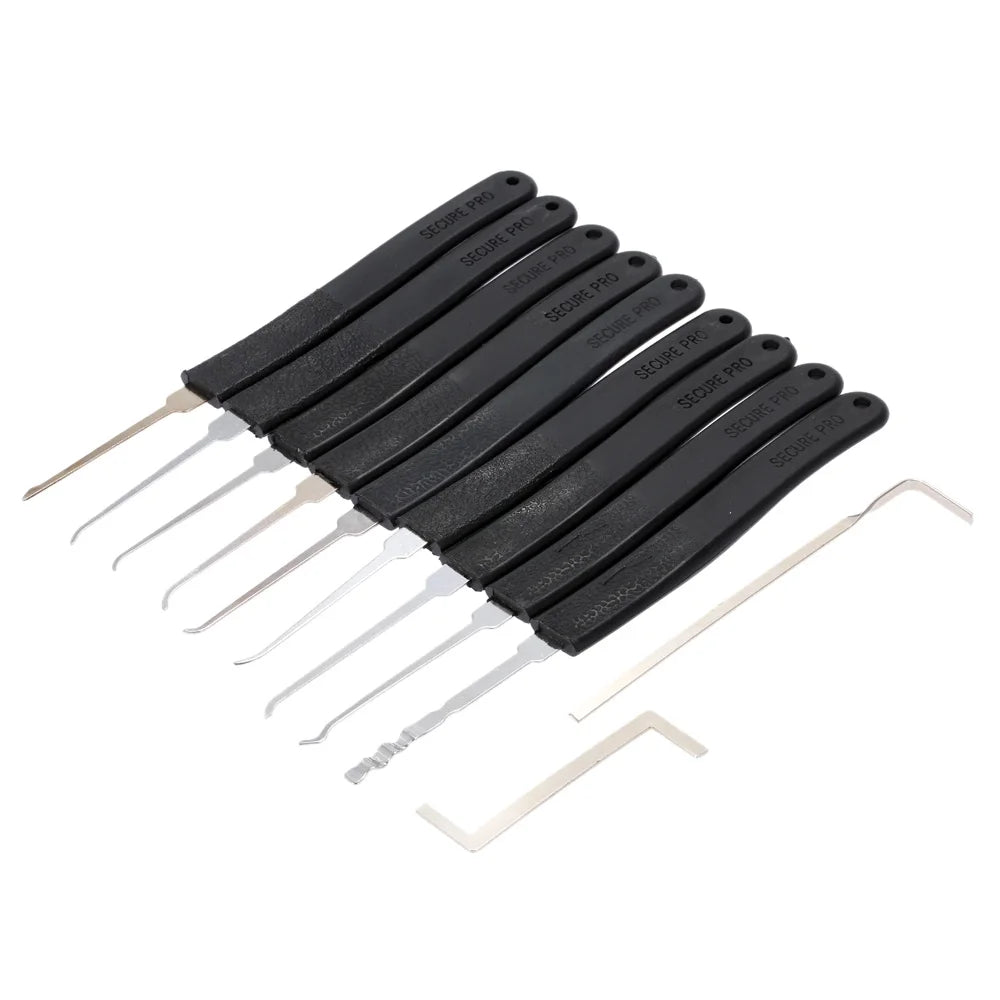 Door Lock Pick Quick Opener Tools Set Professional Locksmith Tool with 2 Little Wrenches Home \u0026amp Living