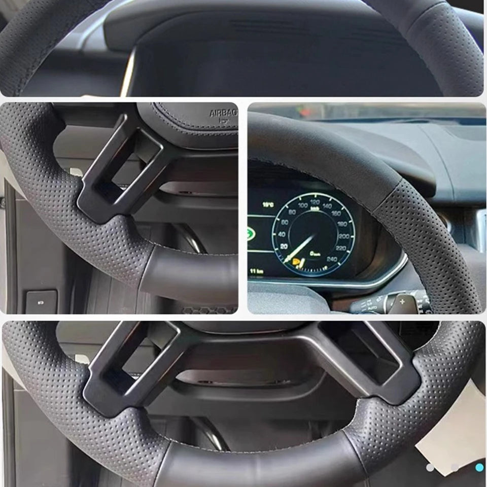 Customization Hand Sewing Microfiber Leather Car Steering Wheel Cover Accessories For Chevrolet Cruze Hatchback Sedan 2009-2014
