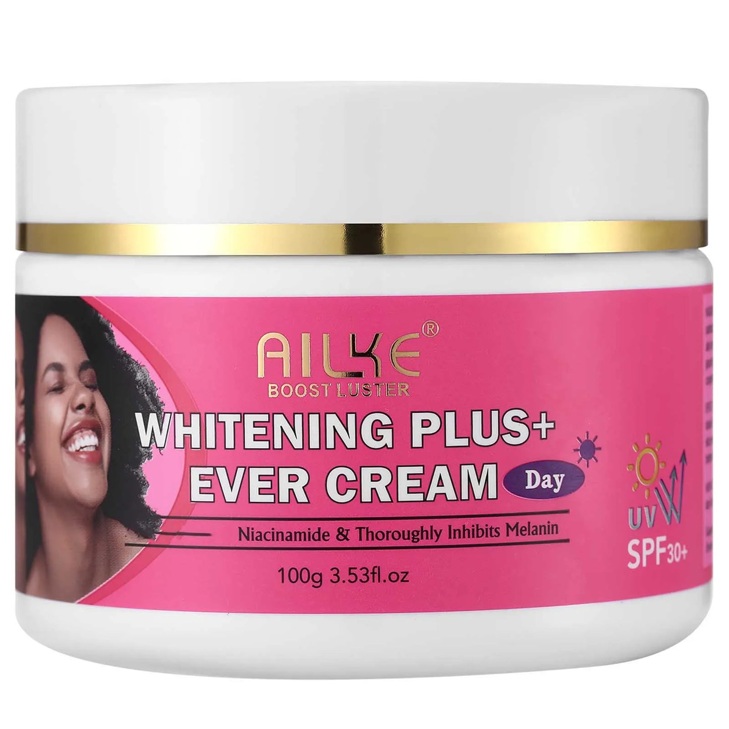 AILKE Women Whitening Face Cream, Brighten Skin, Moisturizing, Resists Melanin And Uv Rays, With Organic Niacinamide, 100ml