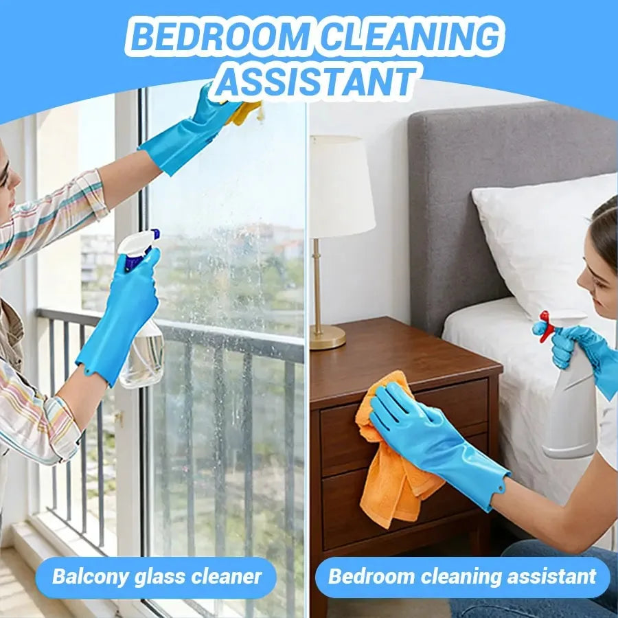 Upgraded Pet Hair Remover Gloves Gentle Deshedding Grooming Gloves for Dogs Cats & Horses Long & Short Hair Pet Grooming Tool