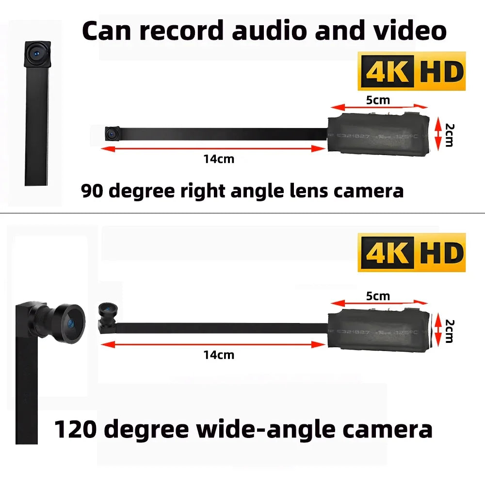 4K Mini WiFi Security Camera – Remote View & Motion Alerts