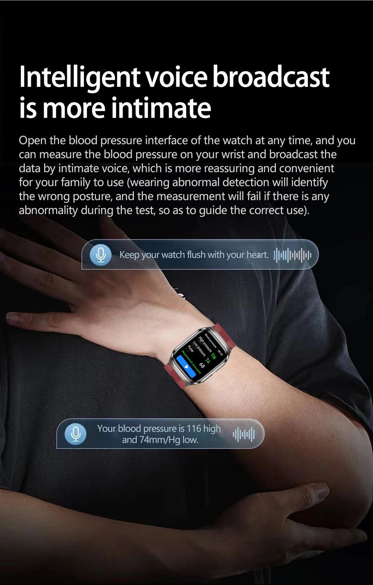 2026 New Upgrade AI Diagnostic  Airbag  Precise Blood Pressure Health SmartWatch Uric Acid ECG Blood lipids Smartwatch Men Women